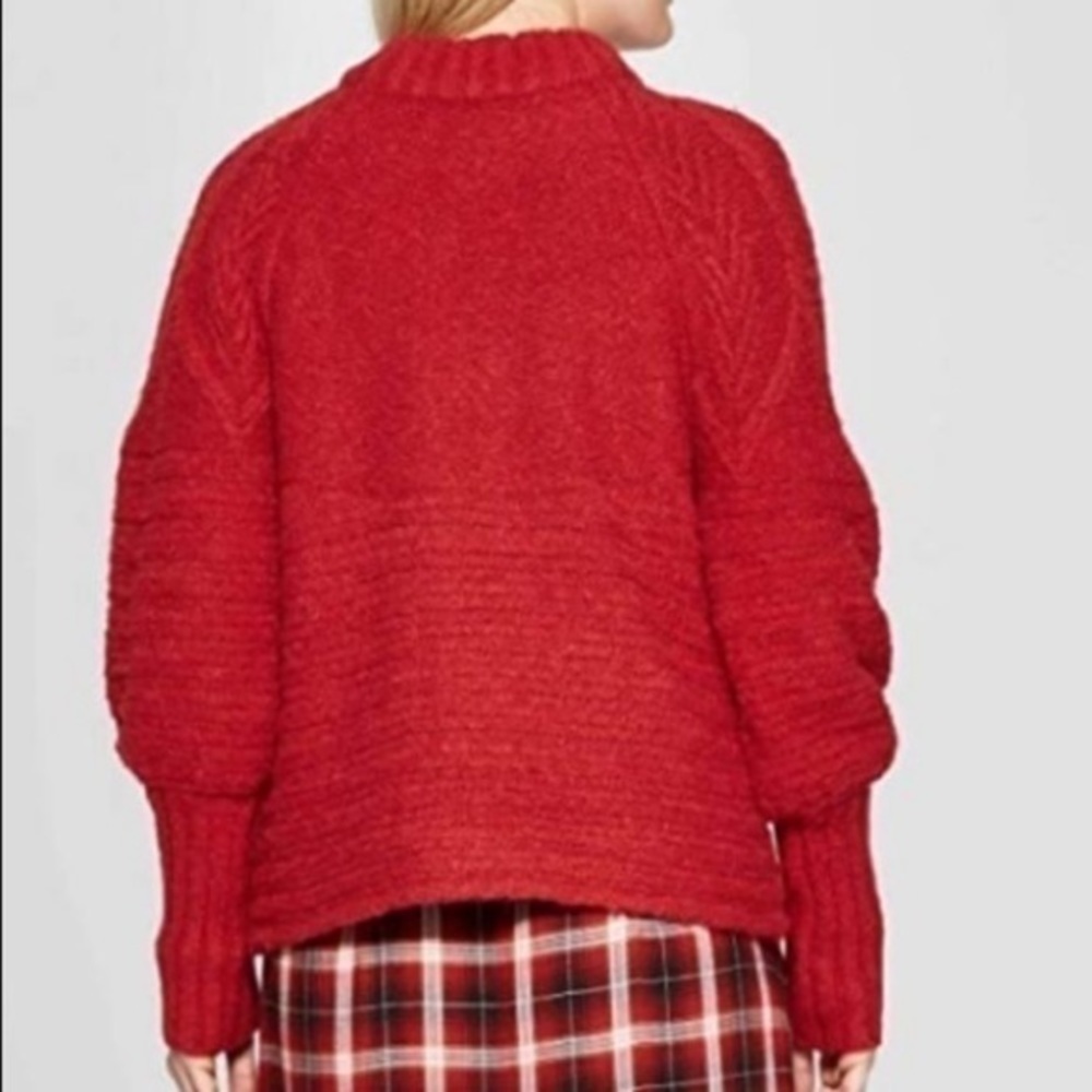 Universal Thread balloon sleeve soft sweater S NWT - image 2